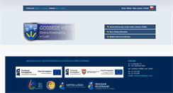 Desktop Screenshot of godzieszewielkie.pl